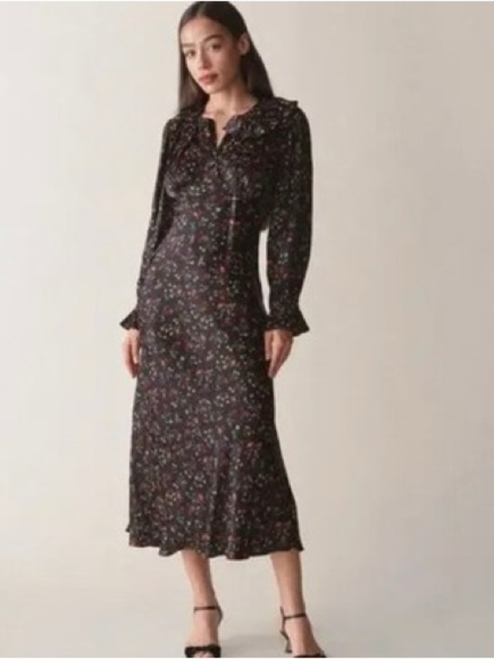 Doen Solaire Midi Maxi Dress in Windswept Wildflower